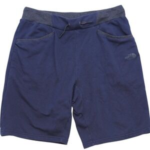 The North Face Men's L Navy FlashDry Athletic Shorts 9"‎ Inseam Drawstring